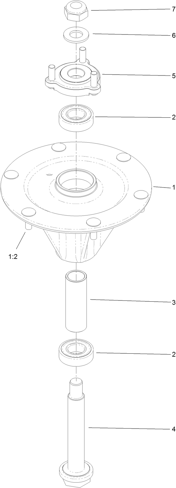 Spindle Assembly No. 127-0560