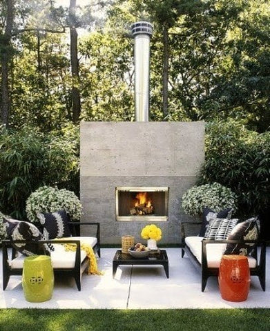 Fireplace with Natural Elements Incorporated 