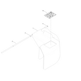 Toro Rear Side Discharge Chute 136-7060