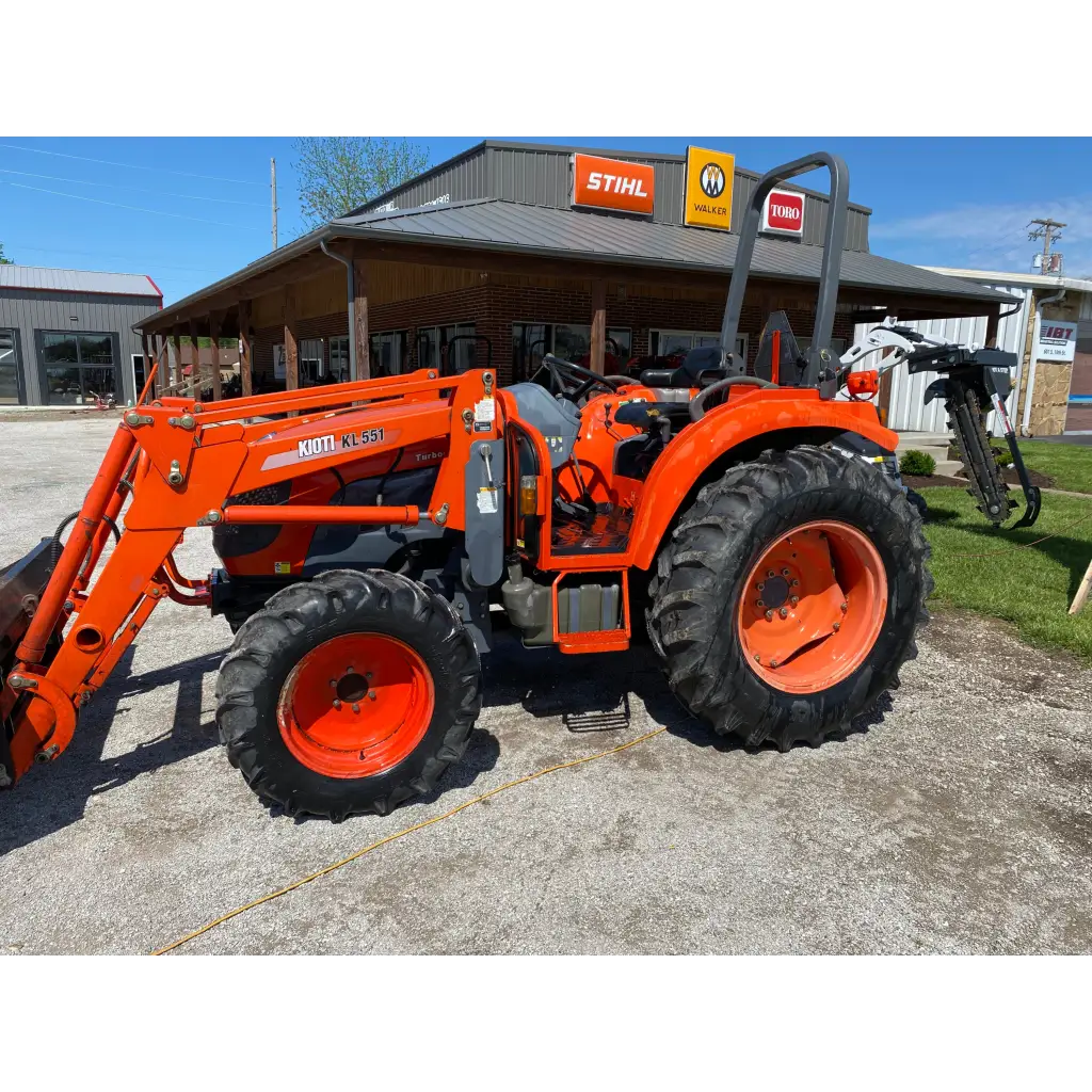 Used 2008 Kioti DK55 Kioti utility Tractor Fast shipping Z - Bros LLC ...