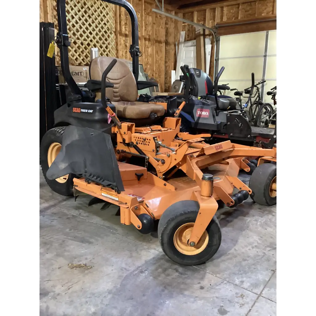 Used Scag Tiger Cat 61 Zero Turn Mower Engine & Hydros Re-Done – Z-Bros